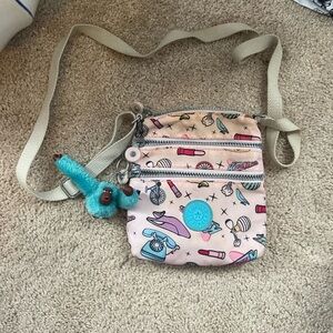 Kipling Sweet Shop Print Alvar Satchel Bag